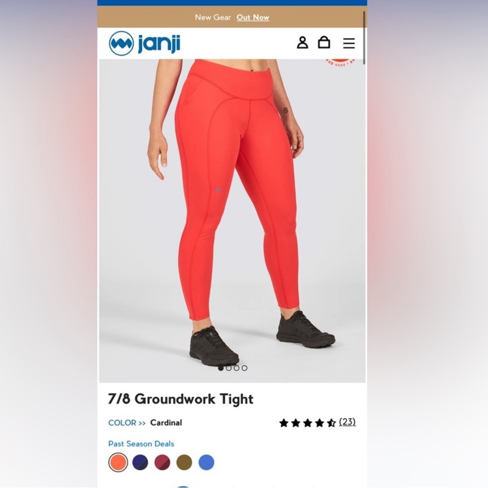 Janji Activewear Tights Groundwork 7/8